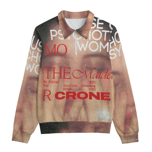 Mother Maiden Crone Unisex Lapel Sweatshirt | 310GSM Cotton