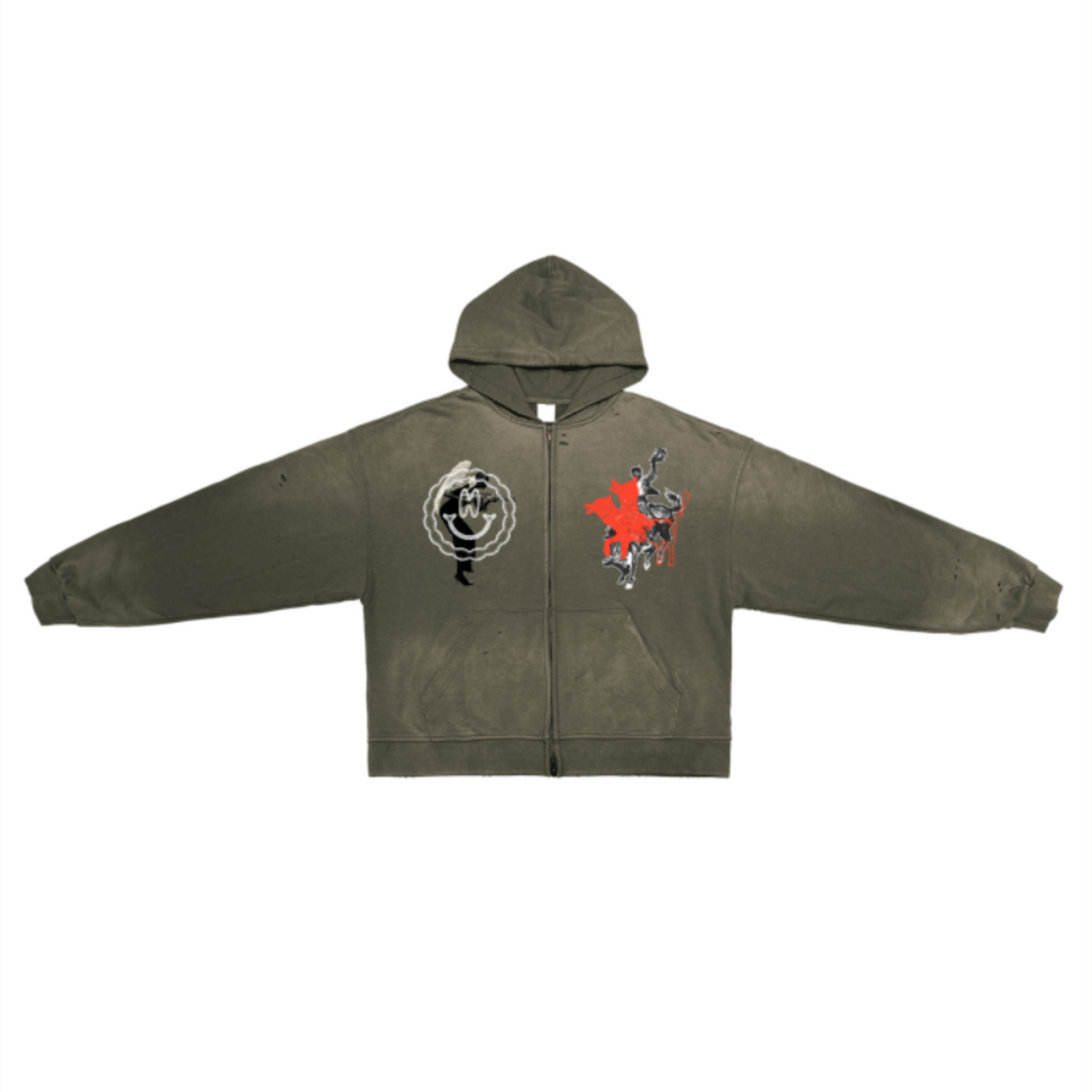 Apocalyptic Aesthetic Pure Cotton Hoodie